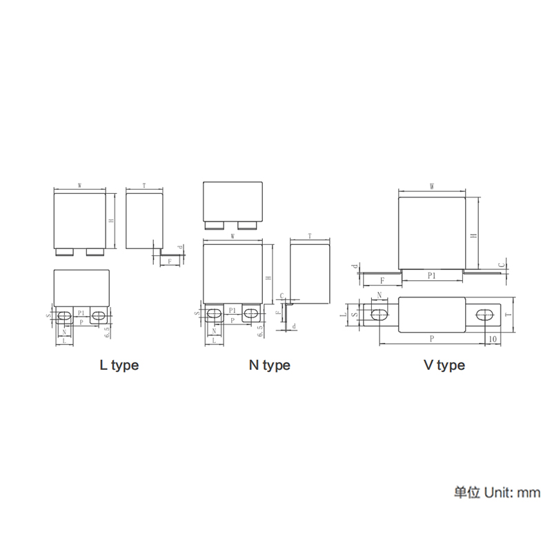 IGBT(러그 단자)용 WSL 시리즈 스너버 커패시터